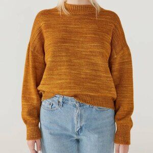 ❌ SOLD ❌ Misha & Puff Drafting Sweater in Marigold, Size S (Adult Women)
